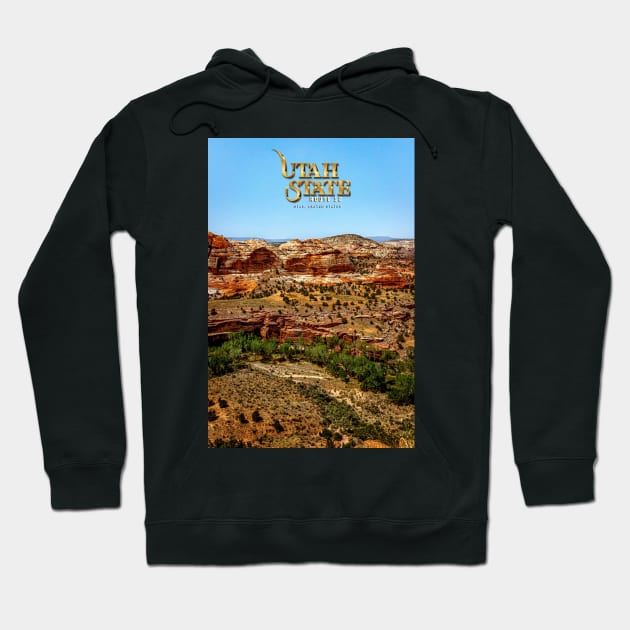 Utah State Route 12 Scenic Drive Hoodie by Gestalt Imagery